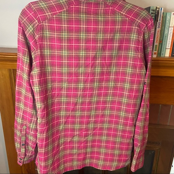 L.L.Bean plaid button down shirt size small regular fit - Picture 2 of 5
